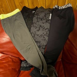 4 pairs of Gym Shark leggings size Large